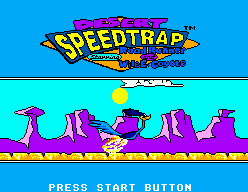 DesertSpeedtrap_title screenshot