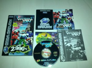 Virtual-On Cyber Troopers - Sega Saturn