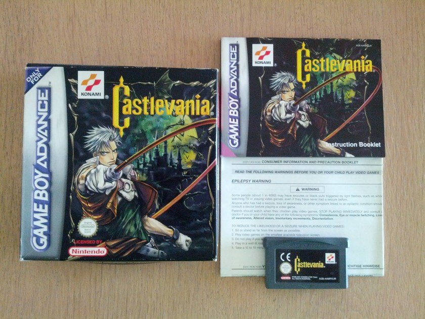 _Castlevania Circle of the Moon - Nintendo Gameboy Advance