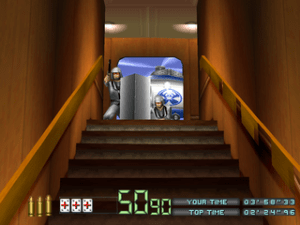 Estes inimigos com escudos metálicos são sempre chatos