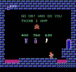 Eventualmente iremos dar de caras com algumas lojas onde poderemos comprar vários itens