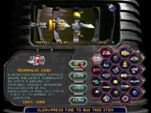 A loja tem muitas coisas que podemos comprar!