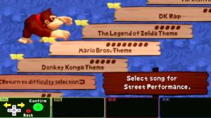 As músicas da Nintendo estão também aqui presentes e acabam por ser bastante divertidas!