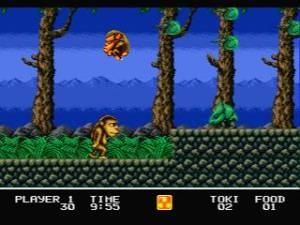 Quando vi este macaco nos screenshots da contracapa fez-se logo luz. Afinal tinha jogado 5 minutos deste jogo em emulação antes.