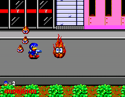 Os bosses estão divididos entre "cabeça" e outras partes do corpo desconexas