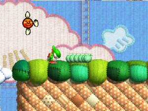 Não foi no Kirby's Epic Yarn onde a Nintendo começou por fazer este tipo de experiências