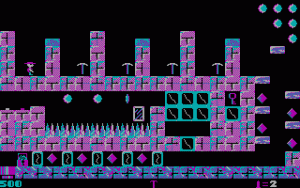 Este não é propriamente um jogo muito bonito. Mas ao menos tem alguns obstáculos diferentes face ao Pharaoh's Tomb