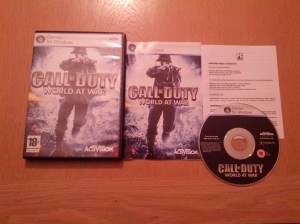 Jogo com caixa, manual e papelada