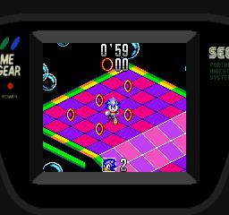 Existe também um nível de bónus algo secreto, onde o objectivo é apanhar o maior número de anéis enquanto o tempo não se esgota. No final somos recompensados com uma esmeralda secreta, necessária para obter o melhor final do jogo.