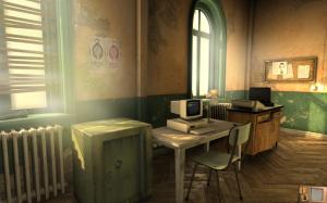 O primeiro cenário que visitamos é o de uma esquadra de polícia algures em Budapeste