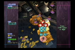 As moedas têm aqui um papel importante. Não servem para comprar coisas, é mais para pontos de experiência que nos permitem subir de nível e ficar mais fortes.