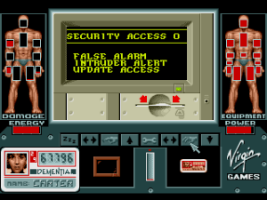 Interagir com terminais. Ah, o System Shock ainda estava tão longe...