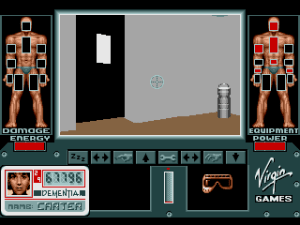 Sim, aquilo preto com um quadrado branco é uma porta