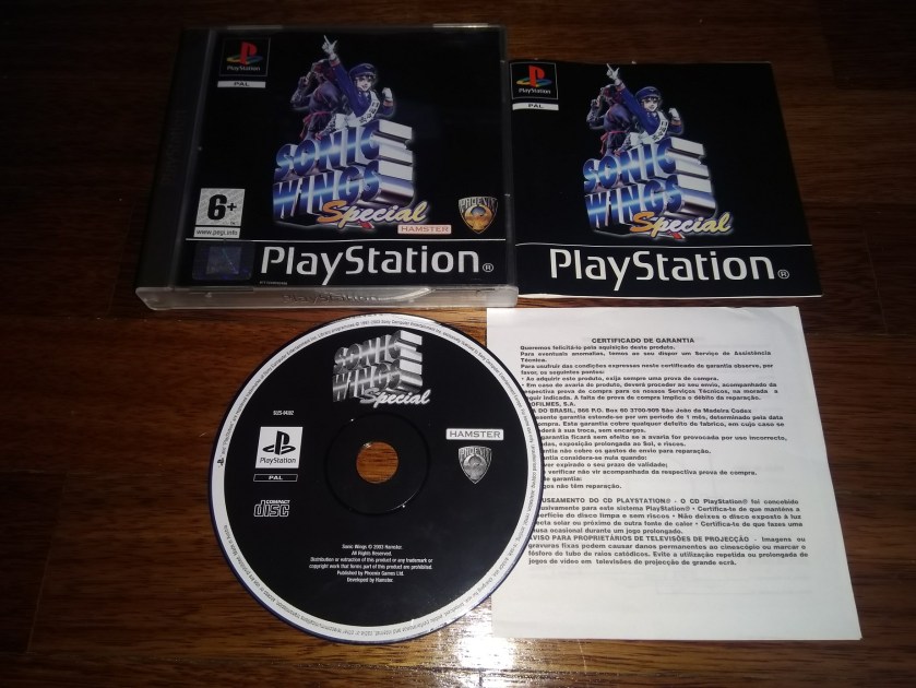 Sonic Wings Special - Sony Playstation