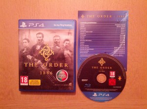 Jogo com caixa e folheto de quick-start