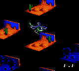 Existem 6 zonas com 3 níveis cada. A ordem pela qual os escolhemos é quase totalmente livre