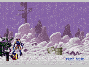 Mal ligamos a consola, o que vemos é isto. Ready to play! Se o tivesse comprado em miúdo, provavelmente tinha achado que o jogo estava avariado.