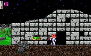 Alguns níveis são bem grandinhos, por exemplo este casebre é porta de entrada de uma dungeon grandinha. E aquelas cobras que surgem do nada são bem chatas!