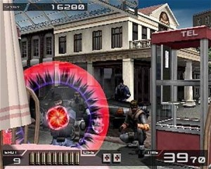 Cada vez que virmos este círculo vermelho, é altura de esconder pois seremos atingidos