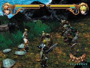 Se jogarmos o modo história com 2 jogadores, a narrativa segue sempre a história do player 1