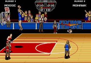 Tal como o NBA Jam uns anos depois, podemos tentar fazer algumas acrobacias