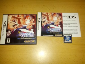 Jogo com caixa, papelada e manual na sua versão norte-americana