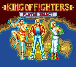 Hoje em dia é um pouco estranho um jogo de luta onde só podemos escolher uma de 3 personagens.