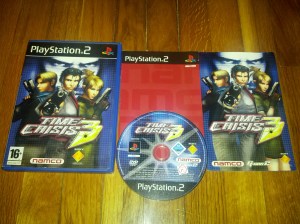 Jogo com caixa, manual e um pequeno catálogo de outros jogos da Namco para a PS2.